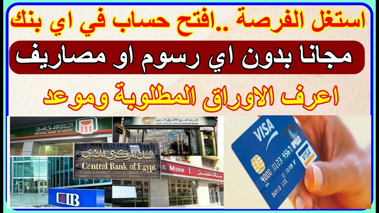 غدًا.. البنوك تتيح فتح الحسابات مجانًا حتى 15 ديسمبر